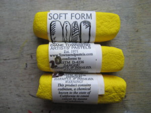 soft form pastels