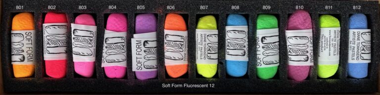 Lot De 24 Pastels D'artiste Diane Townsend - Occasion
